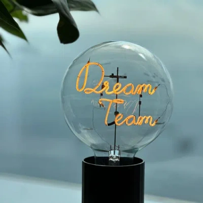 Mitb Dream Team Portable Table Lamp In Black