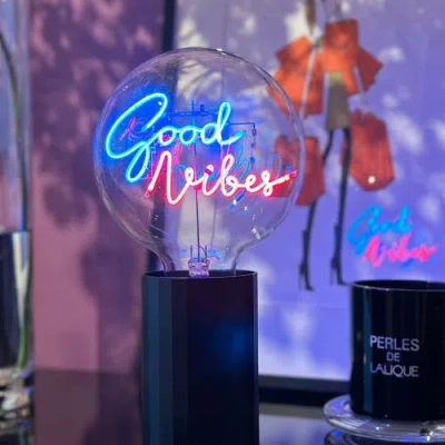 Mitb Good Vibes Portable Table Lamp In Green