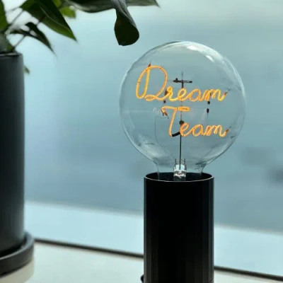 Mitb Dream Team Portable Table Lamp In Green