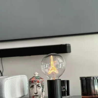 Mitb Eiffel Tower Portable Table Lamp In Gold