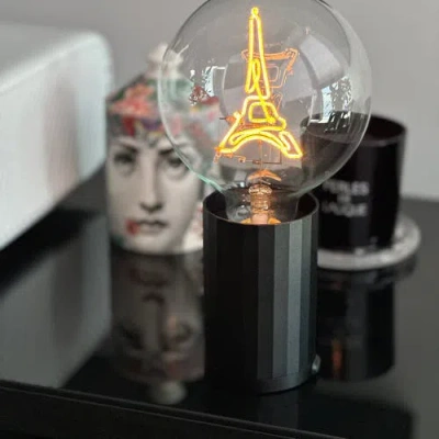 Mitb Eiffel Tower Portable Table Lamp In Gold