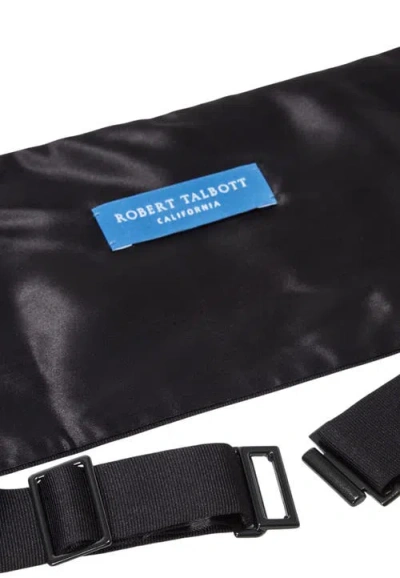 Robert Talbott Baldwin Grosgrain Cummerbund In Black