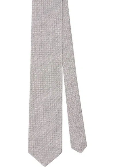 Robert Talbott Robert Ceremonial Weave Best Of Class Necktie In Neutral