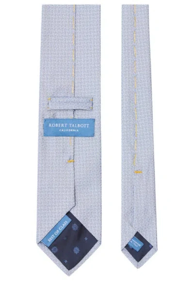 Robert Talbott Robert Ceremonial Weave Best Of Class Necktie In Blue