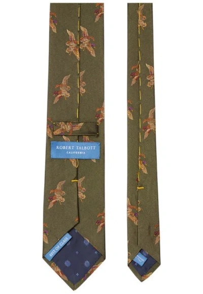 Robert Talbott Robert Mallard Best Of Class Necktie In Green
