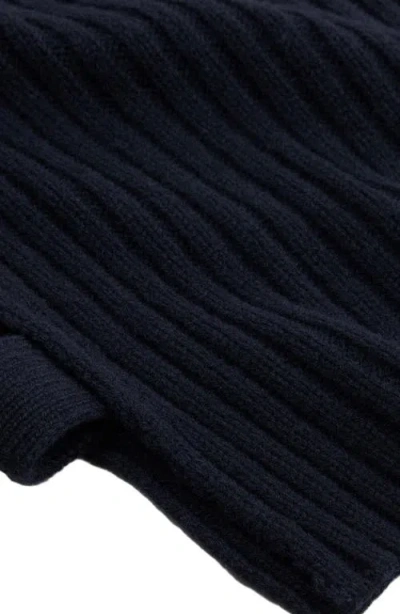Sandro Wool Hooded Sweater Collar In Black