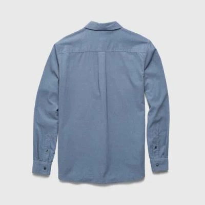 Surfside Supply Co. Brian Corduroy Shirt In Blue