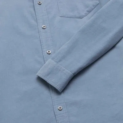 Surfside Supply Co. Brian Corduroy Shirt In Blue