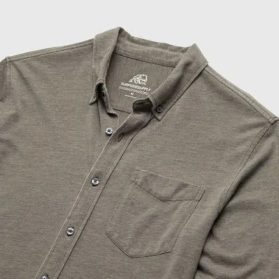 Surfside Supply Co. Anthony Burnout Shirt In Green
