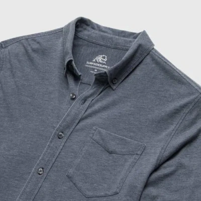 Surfside Supply Co. Anthony Burnout Shirt In Blue