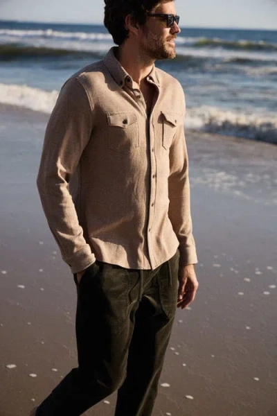 Surfside Supply Co. Brian Corduroy Shirt In Gray