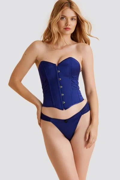 Scarlett Gasque Dorothy Thong In Blue