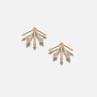 Daniela Millan Jewelry Constellation  Ear Jacket Earrings In Gold