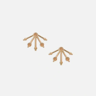 Daniela Millan Jewelry Constellation  Ear Jacket Earrings In Gold