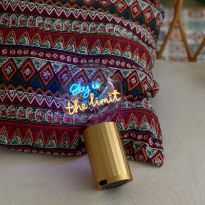 Mitb Sky Is The Limit Portable Table Lamp In White