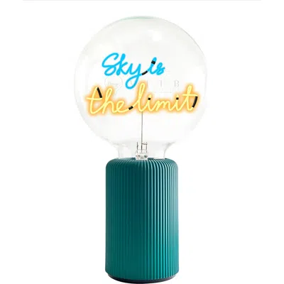 Mitb Sky Is The Limit Portable Table Lamp In Green