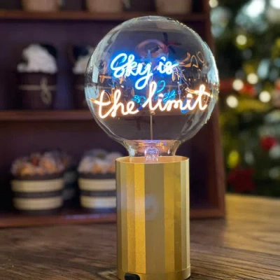 Mitb Sky Is The Limit Portable Table Lamp In Green