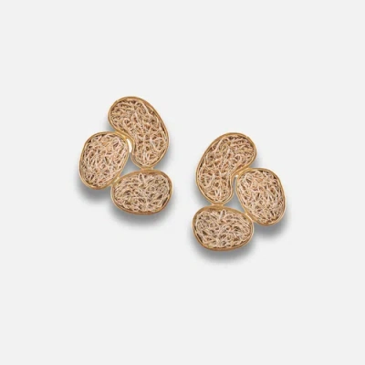 Daniela Millan Jewelry Origin Statement Earrings In Gold
