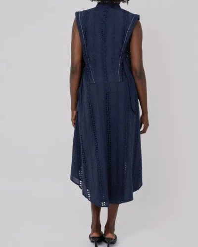 Haveli Seya Shifli Dress In Blue