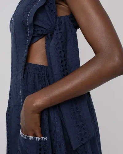 Haveli Seya Shifli Dress In Blue