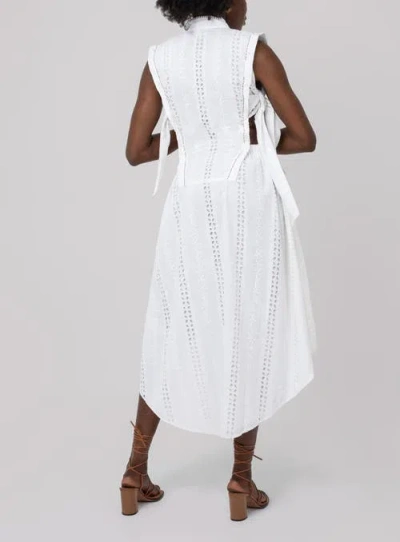 Haveli Seya Shifli Dress In White