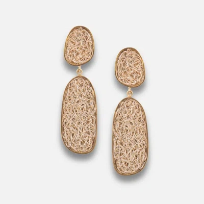 Daniela Millan Jewelry Element Drop Earrings In Gold