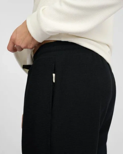 Onia Waffle Jogger In Black