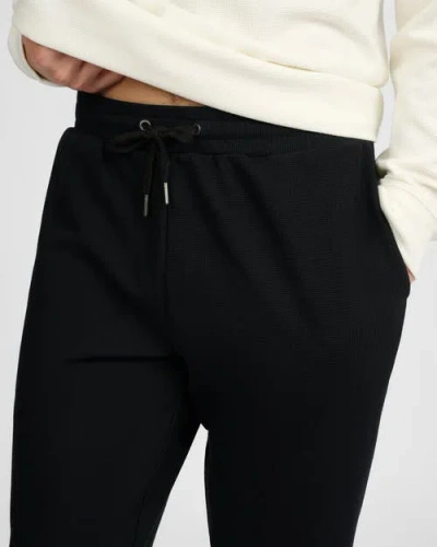Onia Waffle Jogger In Black