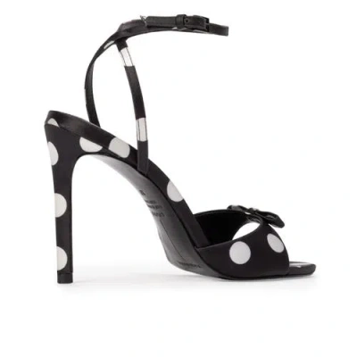 Black Suede Studio Albie 100 Sandal In Black
