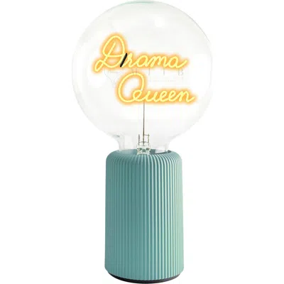 Mitb Drama Queen Portable Table Lamp In Blue