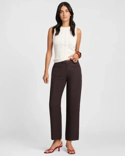 Onia Air Linen Mid-rise Pant In Black