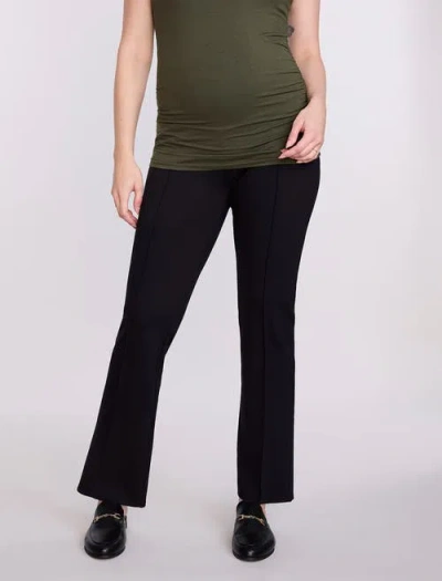 Motherhood Maternity Secret Fit Over The Belly Full Length Ponte Pant In Multi