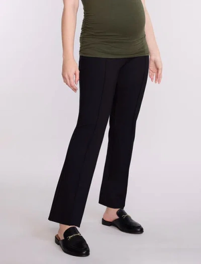 Motherhood Maternity Secret Fit Over The Belly Full Length Ponte Pant In Multi
