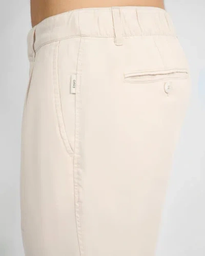 Onia Lyocell Tapered Trouser In Neutral