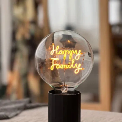 Mitb Happy Family Portable Table Lamp In Pink