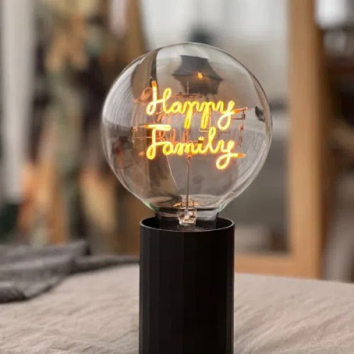 Mitb Happy Family Portable Table Lamp In White