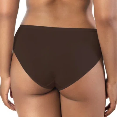 Parfait Cozy Hipster  Full Coverage Briefs In Brown