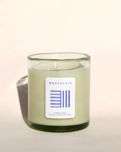 & Tread Well Natural Candle In Purple