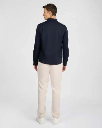 Onia Lyocell Long Sleeve Shirt In Black