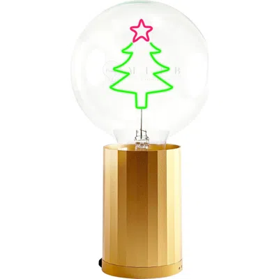 Mitb Xmas Tree Portable Table Lamp In Gold