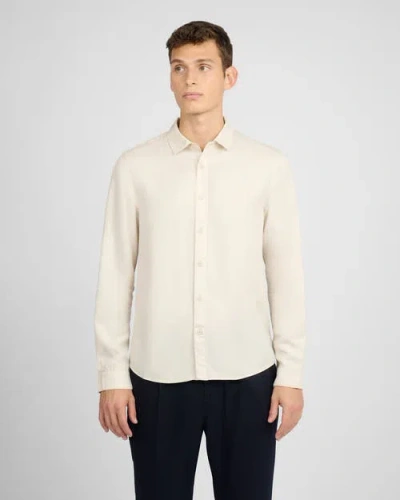 Onia Lyocell Long Sleeve Shirt In Neutral