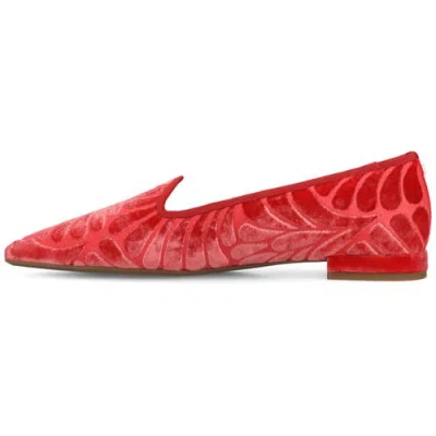 Birdies The Starfinch 15 Embroidered Loafer In Red