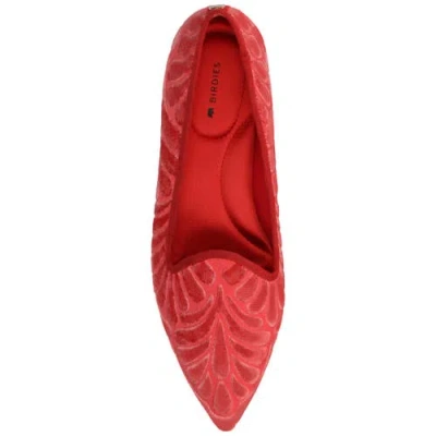 Birdies The Starfinch 15 Embroidered Loafer In Red