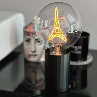 Mitb Eiffel Tower Portable Table Lamp In Yellow