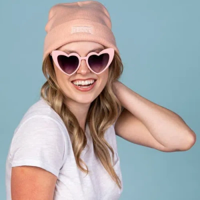 Totalee Gift Brrr Beanie Acrylic Pink In Pink