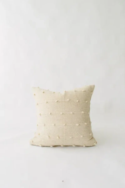 Loom Imports Loop Pillow In White