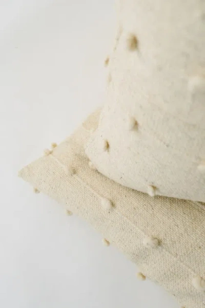 Loom Imports Loop Pillow In White