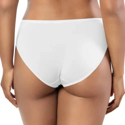 Parfait Cozy Hipster  Full Coverage Briefs In White