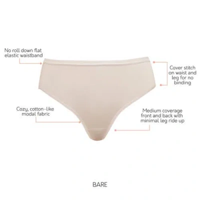 Parfait Cozy Hipster  Full Coverage Briefs In Neutral