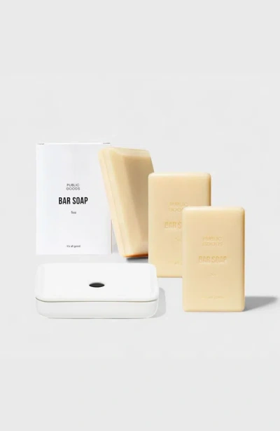 Public Goods Bar Soap, 3 Pack